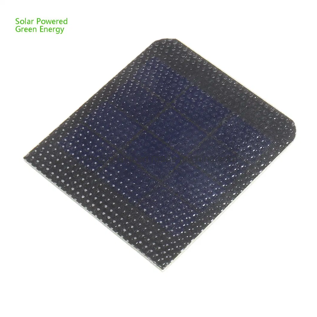 Waterproof Pet ETFE Laminated Small Solar Cell 0.5V-18V Mini Solar Panel 0.1-10W 3.3V 4V 5V 6V 9V 12V 18V Photovoltaic PV Module with Customized Irregular Shape