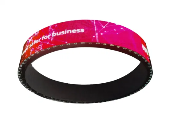 Cylinder Display LED Flexible Screen Visual Angle up to 140 °