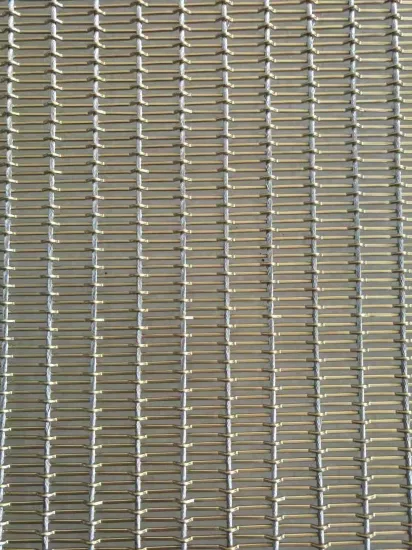 Decorative Architectural Wire Mesh Screens of Flexible Construction